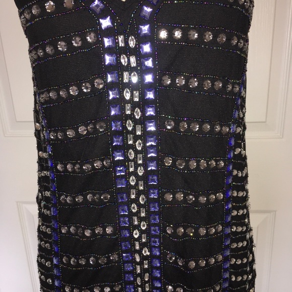 NBD jeweled embellished dress Sz XS - Picture 3 of 9